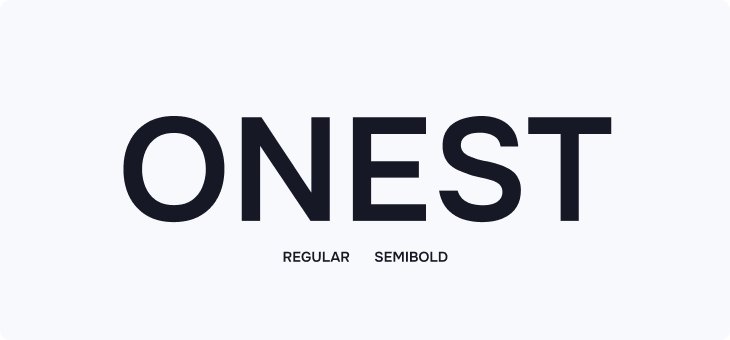 DL MED — шрифт Onest