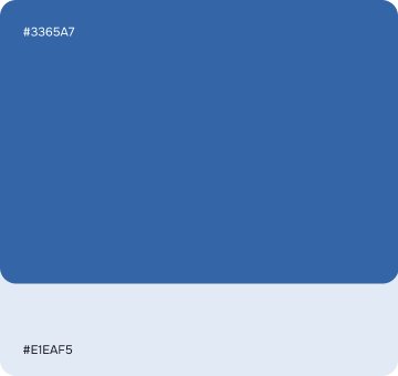 DL MED — цвет #3365A7