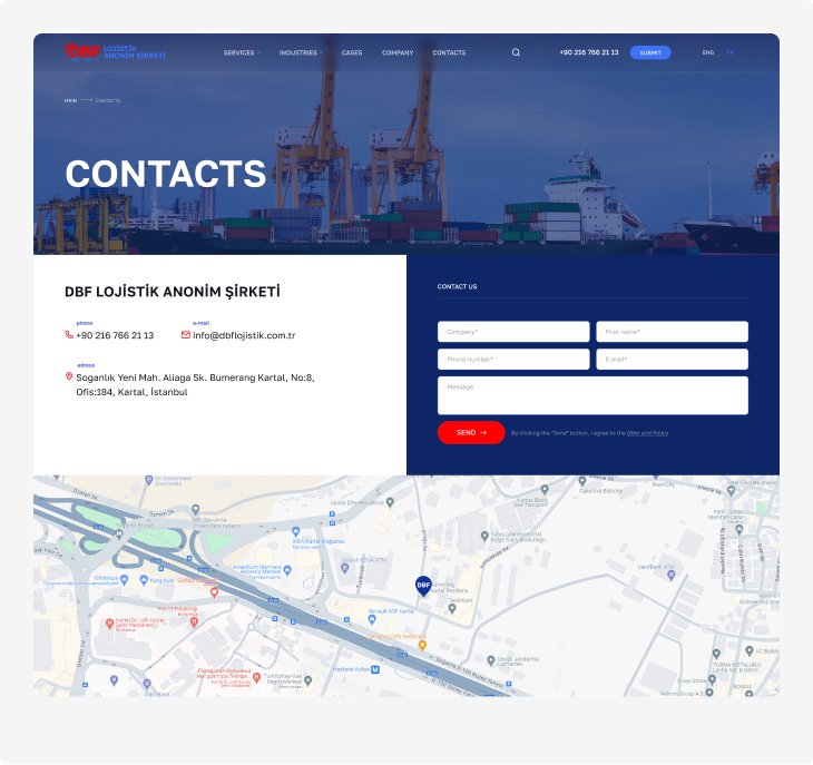 DBF — контакты